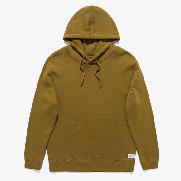 USED- Like NEW! Banks Journal PRIMARY HOOD DELUXE FLEECE- Military Olive Green - Picture 2 of 4